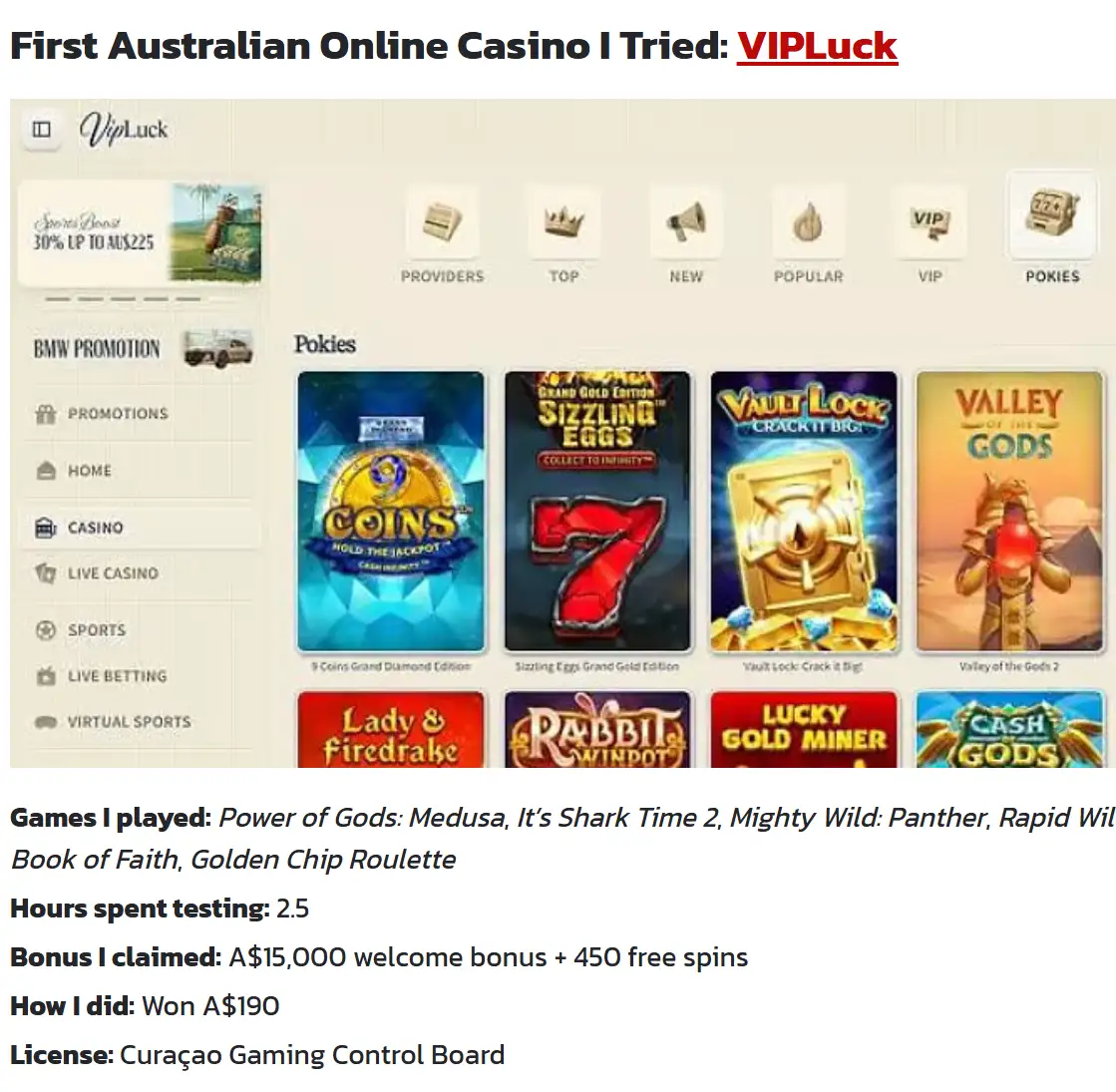 Payment methods overview